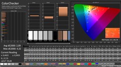 CalMAN: ColorChecker (calibrated)