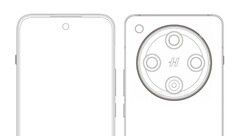 A &quot;Find X8 Ultra&quot; render. (Image source: Digital Chat Station)