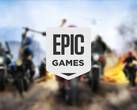 Racing Redemption harks back to the classic Road Rash series, Epic Games logo pictured. (Image source: Epic Games Store - edited)