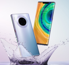 The Mate 30 Pro in full promotional renders. (Source: Evan Blass)