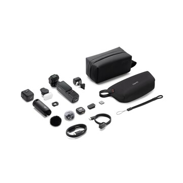 Everything you get in the DJI Osmo Pocket 4 Creator Combo.
