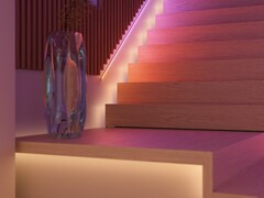 The Philips Hue Hue OmniGlow strip light 10ft (pictured) has been released in the US. (Image source: Philips Hue)