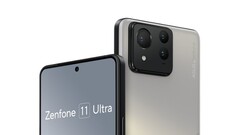 A Zenfone 11 Ultra render. (Source: evleaks)