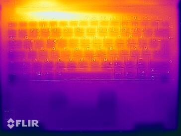 Thermal image - top side