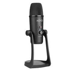 The Movo UM700 desktop USB microphone. Images via Movo.