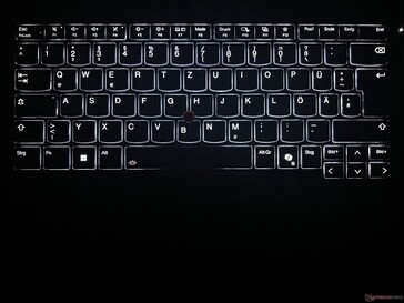 Keyboard backlighting