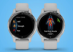 The Venu 2 and Venu 2S have received minor fixes and improvements with Beta Version 15.08. (Image source: Garmin)