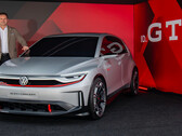 Thomas Schäfer, CEO Volkswagen Brand presents the new ID. GTI Concept at IAA in Munich, Germany. (Image source: Volkswagen)