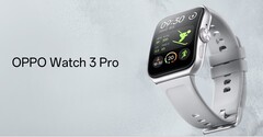 The new Watch 3 Pro Glacier Gray. (Source: OPPO)