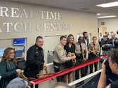 Sheriff's Department launches 24/7 camera surveillance of Los Angeles with grand opening of Real Time Watch Center. (Image source: ASM Jacqui Irwin on X)