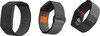 The gray/black version of the Amazfit Helio Strap. (Image source: PR Times)