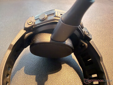 The compact charging adapter is included, the cable is not