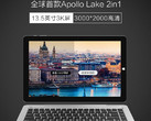 Chuwi's Hi13 2-in-1 sports a 3000 x 2000 resolution and a keyboard dock, much like the Surface Book. (Source: Chuwi)