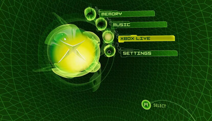 Original Xbox dashboard (Source: The Verge)