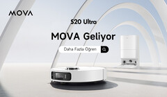 The Dreame Mova S20 Ultra has 8,300 Pa suction power (Image source: PRNewswire via Mova)