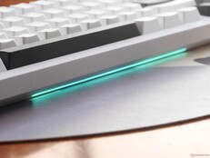 Epomaker Galaxy68 front edge accent lighting.
