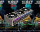 FSR 4 only works on RDNA 4 GPUs like the RX 9070 XT pictured here. (Image source: Sapphire, Digital Foundry, edited)