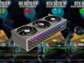 FSR 4 only works on RDNA 4 GPUs like the RX 9070 XT pictured here. (Image source: Sapphire, Digital Foundry, edited)