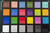 ColorChecker Passport: The lower half of each area of colour displays the reference colour