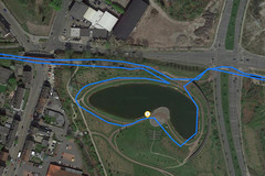 GPS test: Google Pixel 3 – Cycling around a lake