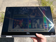 Outdoors under direct sunlight