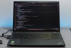 The Lenovo ThinkPad P16s Gen 2 AMD has a copious amount of memory and a 4K OLED display (Image source: Mario Petzold)