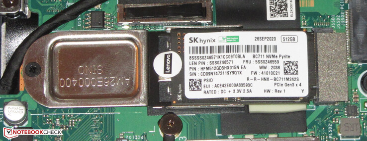 An NVMe SSD