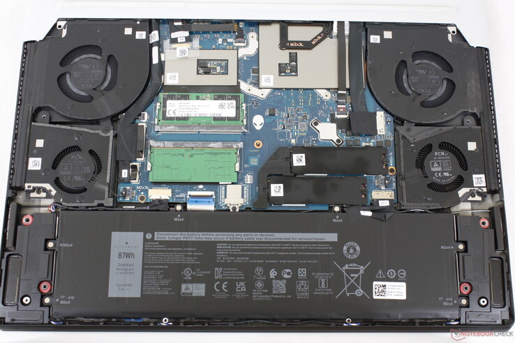 Alienware x17 R2. Only slight internal changes to the motherboard from last year's model