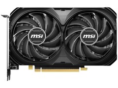 The MSI RTX 4060 Ti Ventus 2X Black is factory-overclocked to 2,565 MHz. (Source: MSI/Newegg)