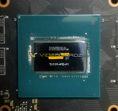 The apparent NVIDIA TU116 GPU. (Source: Videocardz)