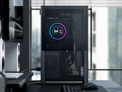 The H2 prebuilt gaming mini PC costs $3,499. Pictured: a promo picture of the SFF system.