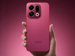 The Find X9 series will be available in a special red colorway (pictured) (Image source: Oppo)