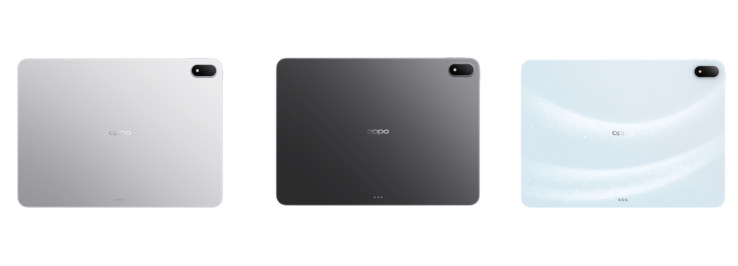 The Oppo Pad 6 comes in three color options.