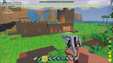 Pictured: A gameplay screenshot from PixARK.