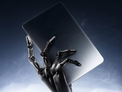The gaming tablet is expected to launch soon. Pictured: a teaser image for the pad.