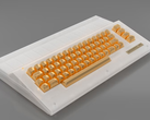 A rendered image of the yet-to-release Slimline Commodore 64C Ultimate Founders Edition
