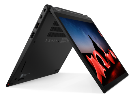 Lenovo ThinkPad L13 Yoga Gen 4 - Thunder Black. (Image Source: Lenovo)