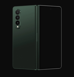 The Galaxy Z Fold 3 will be available in three colours, including green. (Image source: dbrand)