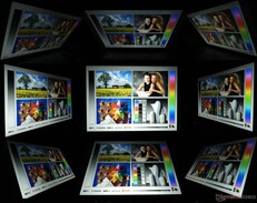 Loss of brightness and color information seen at extreme angles