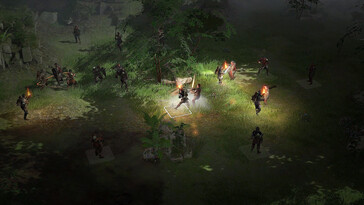 An image showing a battle in Wartales.