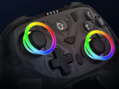 abxylute C8: Gaming controller with RGB lighting and dock (Image source: abxylute)