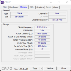 CPU-Z memory