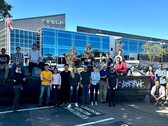 First Cybertruck with dry 4680 battery cathode (Image source: Cole Otto/LinkedIn)