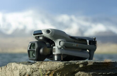 What appear to represent two camera housings can be seen in DJI&#039;s official teaser. (Image source: DJI via @Quadro_News)