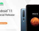 The Android 11 update for MIUI 12 is now arriving on some global devices. (Image source: Xiaomi)