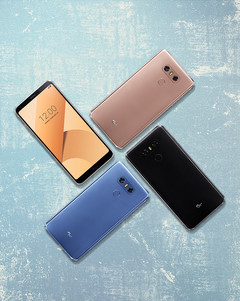 The LG G6&#039;s new color options are on display in this promotional image. (Source: LG)