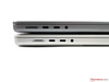 MacBook Pro 16 2021 (bottom) vs. MacBook Pro 14 2021 (top)