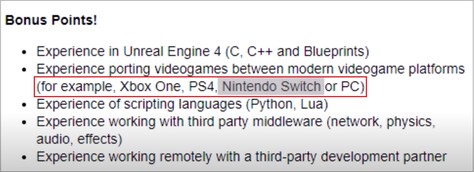Post from 2019 with "Nintendo Switch". (Image source: via Doctre81)