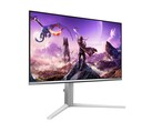 The image shows the front of the Philips Evnia 4K gaming monitor. 