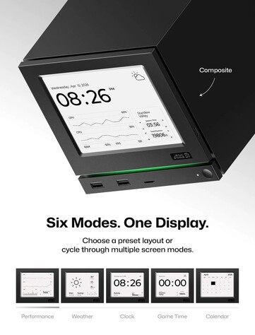 An e-ink variant is also available with a 500 mAh battery.